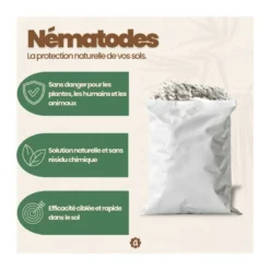 Nématodes sc - 1 arbre - capnode du pêcher - 5 millions