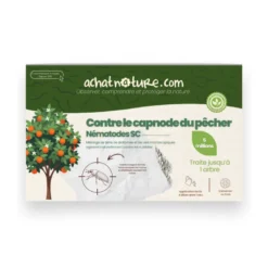 Nématodes sc - 1 arbre - capnode du pêcher - 5 millions