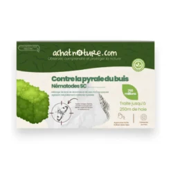 Nématodes sc - 250 m de haie - pyrale du buis - 250 millions
