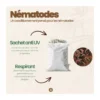 Nématodes sc - 100 m² - vers gris - 50 millions
