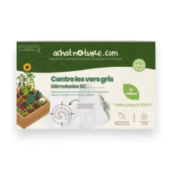 Nématodes sc - 100 m² - vers gris - 50 millions