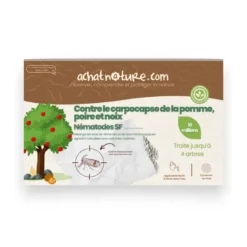 Nématodes sf - 4 arbres - carpocapses pomme poire noix - 10m