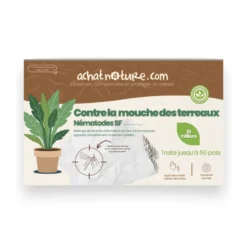 Nématodes sf - 50 pots - mouches des terreaux - 10 millions