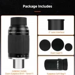Oculaire zoom 8 16mm 63 degres svbony