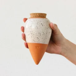Olla en céramique Pépin Blanc grainé