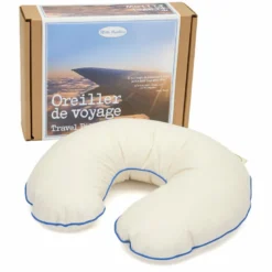 Oreiller de voyage en duvet d'oie