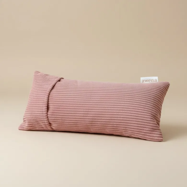 Oreiller de yoga rose poudré