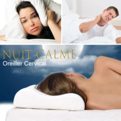 Oreiller à mémoire de forme nuit calme