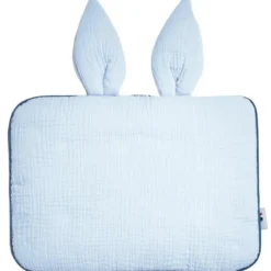 Oreiller plat lapin gaze de coton