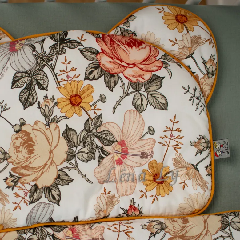 Oreiller plat réversible néo vintage