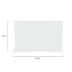 4 oreillers garnissage - 40 x 60 cm