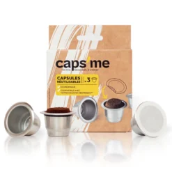 Pack 3 capsules réutilisables Caps'me