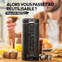 Pack 3 capsules réutilisables Caps'me