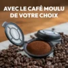 Pack 2 capsules réutilisables pour le café compatibles Senseo® Caps'me