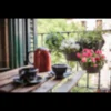 Pack de 3 pots muraux grises avec couverture textile recyclé