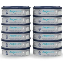 Pack de 12 recharges octogonales pour poubelle à couches dress up
