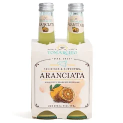 Pack 4 limonades Aranciatas siciliennes à l'orange de Sicile produites en Italie