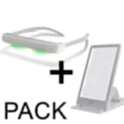 Pack luminothérapie lunettes + lampe
