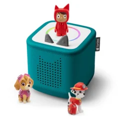 Pack toniebox 2 - boite à histoires - la pat' patrouille - vert océan