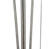 4 pailles en inox droites