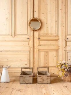 Paire de caisses en bois n°946