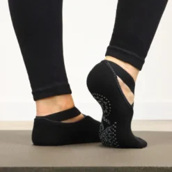 8 paires chaussettes antidérapantes yoga Multicolore