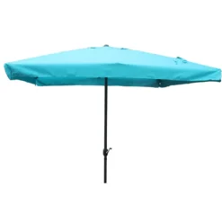 Palerme parasol bleu carré 295 x 295 m