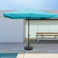 Palerme parasol bleu carré 295 x 295 m