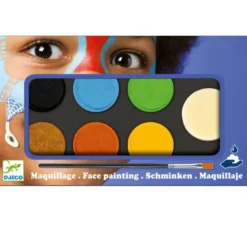 6 palettes maquillage +3y nature djeco