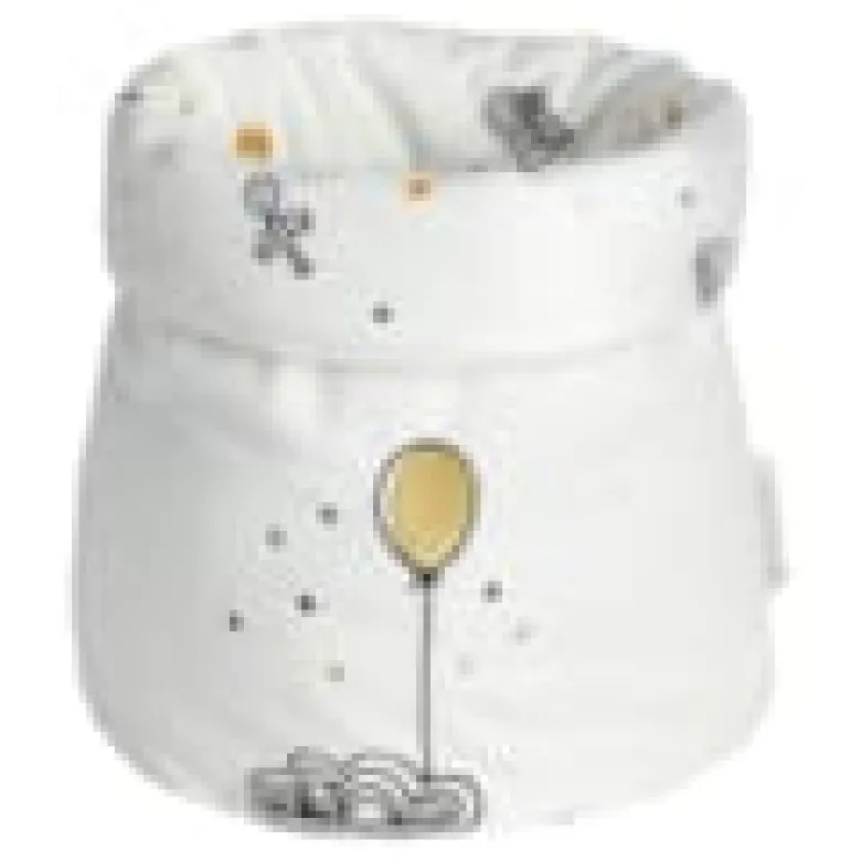 Panier de toilette etoile filante 20x18 cm