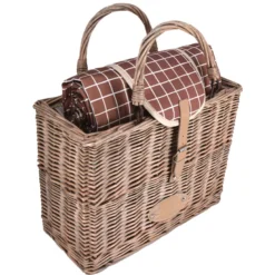 Panier isotherme en osier monceau