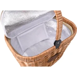 Panier à vélo isotherme chantilly rouge