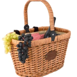 Panier à vélo isotherme chantilly rouge