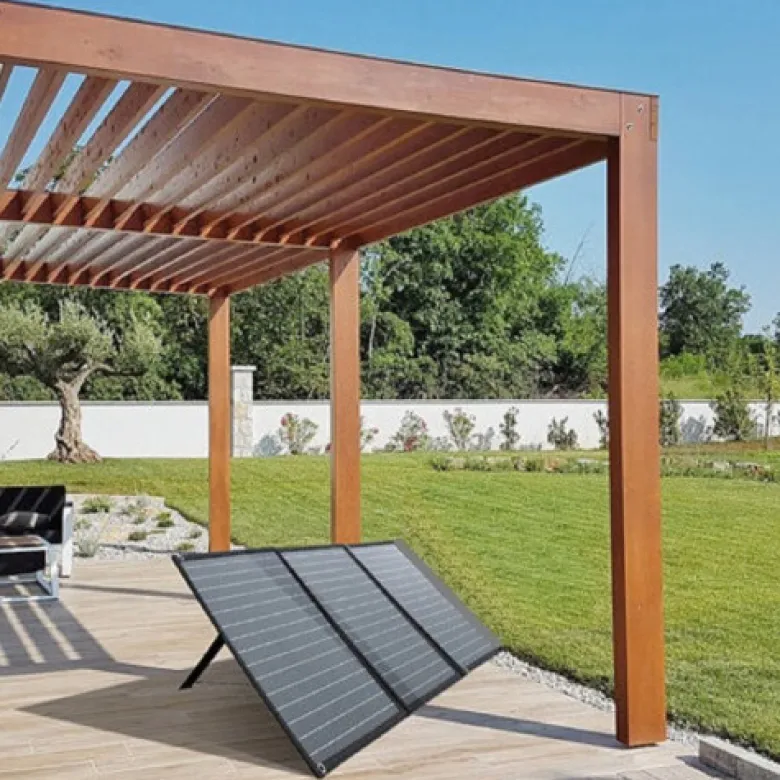 Panneau solaire mobile pliable 100 watts