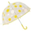 Parapluie cloche transparent soleils en ciel (68 cm)