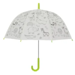 Parapluie jungle à colorier