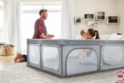 Parc bébé tissu pvc imperméable 200*160