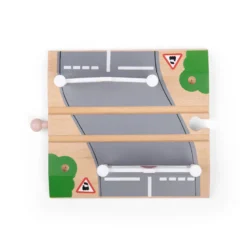 Passage à niveau en bois