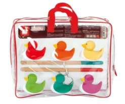 Pêche à la ligne canard pour le bain