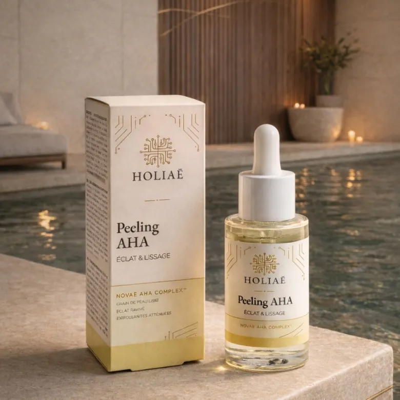 Peeling aha éclat et lissage novae