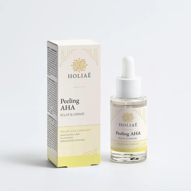 Peeling aha éclat et lissage novae