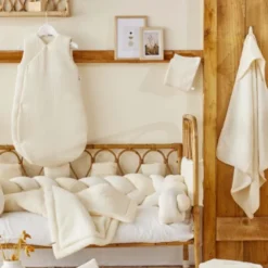 Peignoir bébé enfant capuche bambou