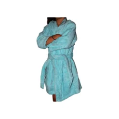 Peignoir en coton bio enfant