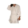 Peignoir en coton bio enfant, coloris na
