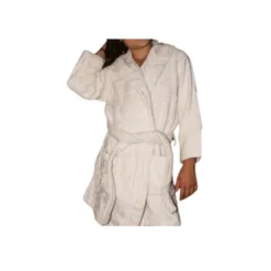 Peignoir en coton bio enfant, coloris na