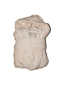 Peignoir en coton bio enfant, coloris na