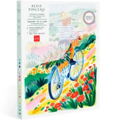 Peinture au numéro Balade à vélo La Petite Épicerie