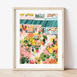 Peinture au numéro Flower Market