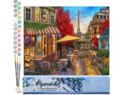 Peinture par numéro terrasse à paris