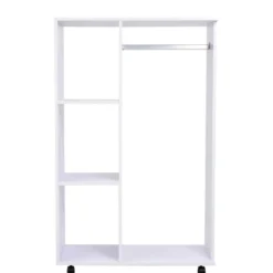 Penderie de rangement sur roulettes